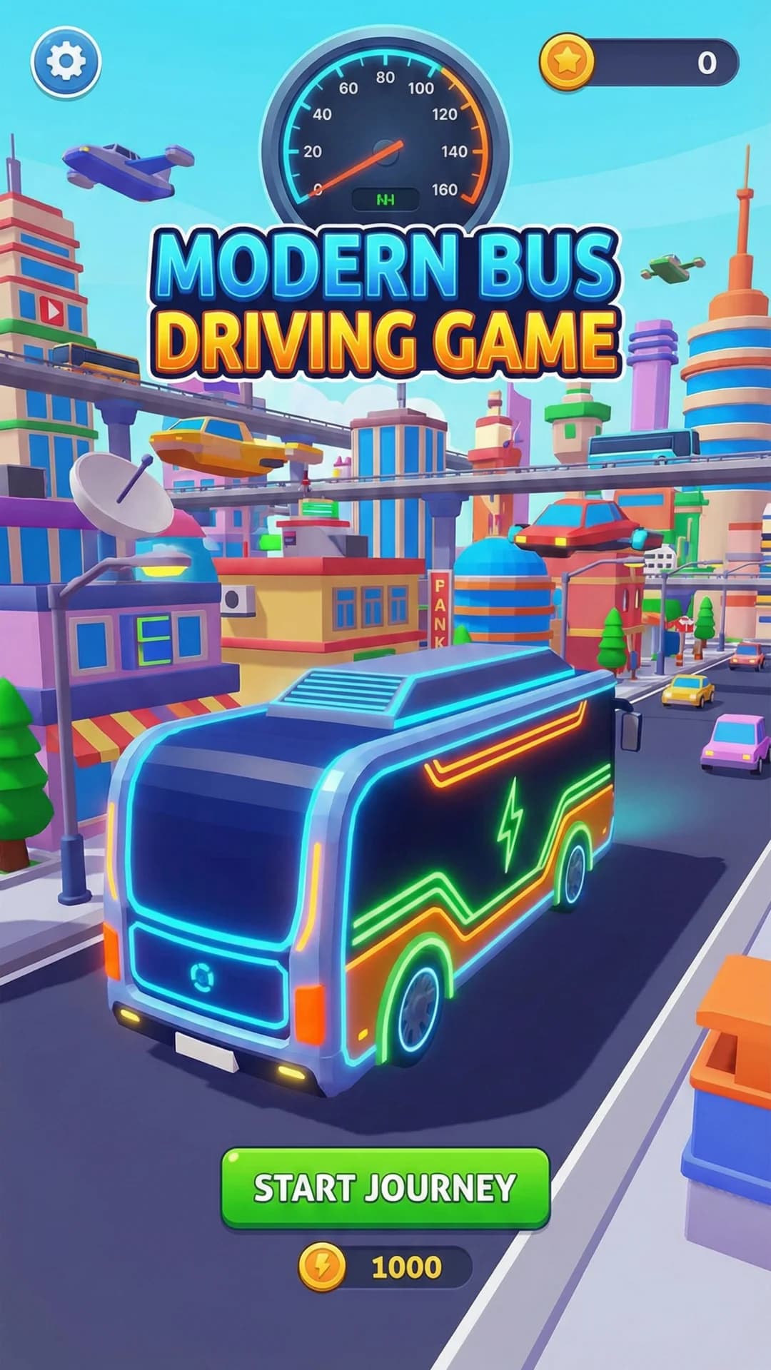 Modern Bus Driving Game