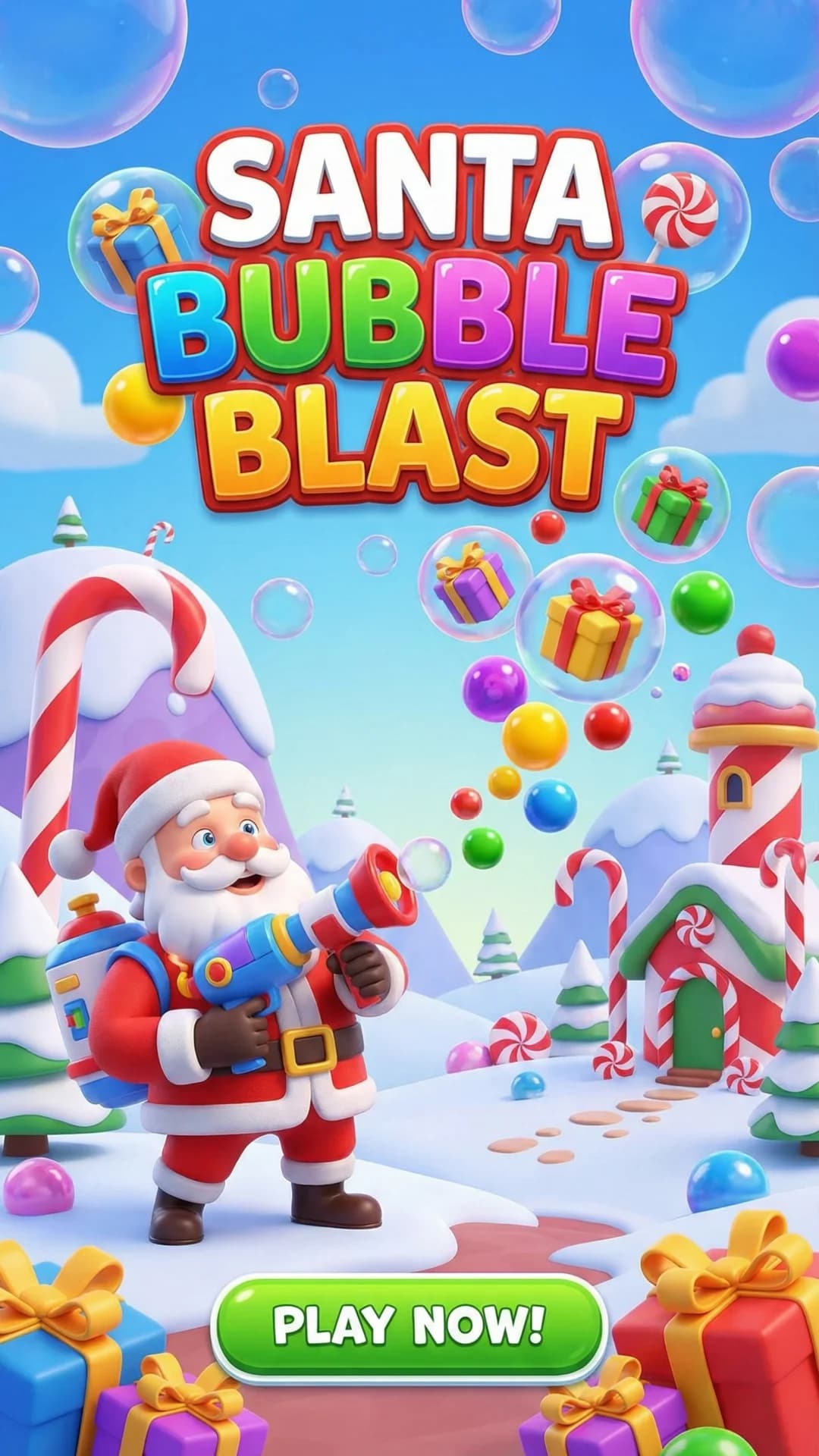 Santa Bubble Blast