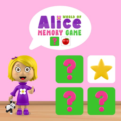 World of Alice Memory Game